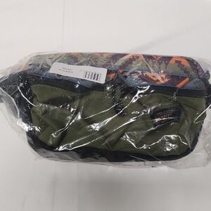 Stylish Green and Multicolor Men's Bag